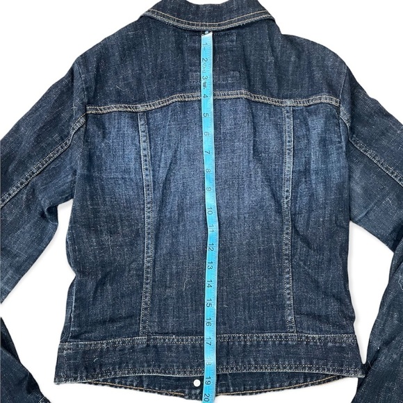 OBR Limited Dark Wash Jean Jacket sz XS - Picture 10 of 15